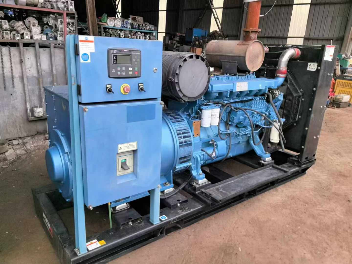 富拉尔基500kW 柴油发电机组可带动设备功率的计算公式是什么？